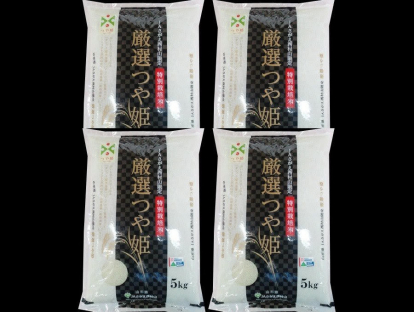 寒河江産つや姫特別栽培米 20kg