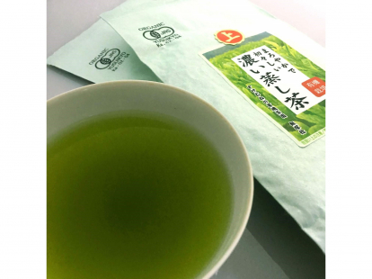 有機栽培 濃い蒸し茶　上煎茶80g×2袋