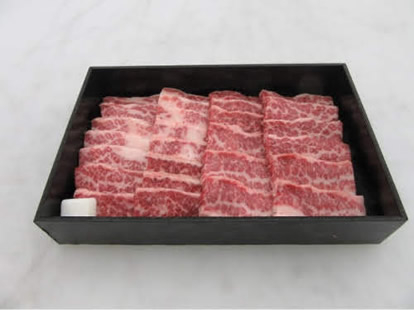 松阪牛バラ　焼肉用　５００ｇ