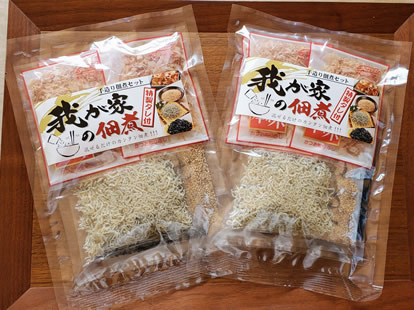我が家の佃煮