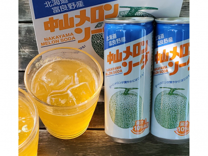 富良野中山農園メロンソーダ　２５０ｍｌ３０缶