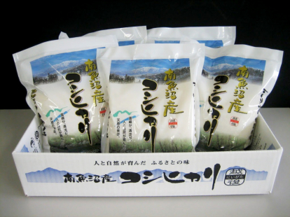 南魚沼産コシヒカリ 1kg × 5袋